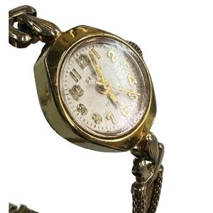Benrus Vintage Ladies Watch – Working – Speidel 10K Gold Filled‎ Band